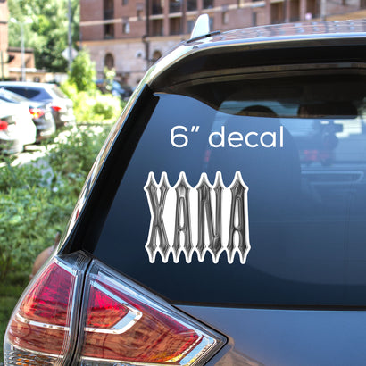 Xana - Metal Decal