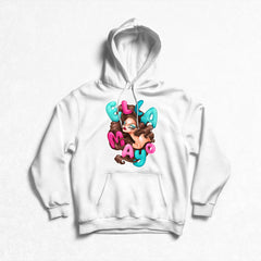 Ella Mayo - Brunette Goddess Pullover Hoodie
