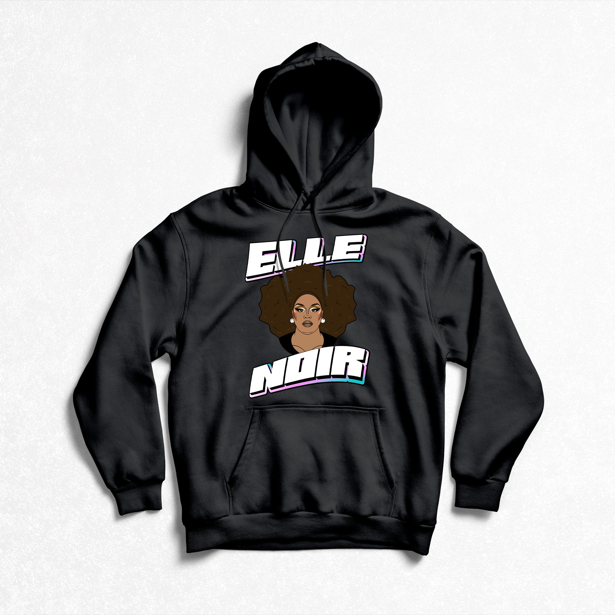 Elle Noir - Logo Pullover Hoodie