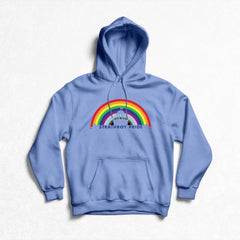 Strathroy Pride - Rainbow Over Town Hall Pullover Hoodie