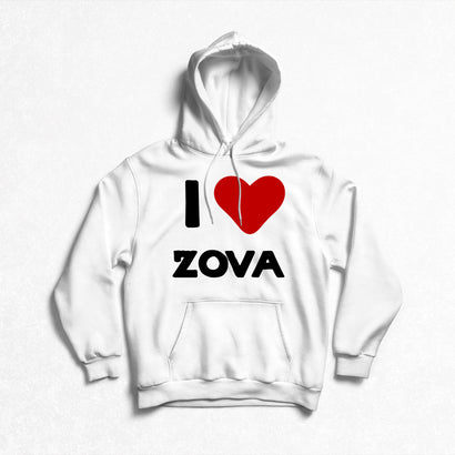 Zova Da Silva - I Love Zova Pullover Hoodie