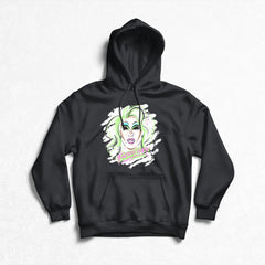 Farrah Nuff - Face Pullover Hoodie