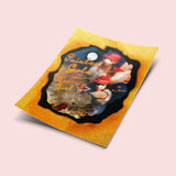 Human Girl - Painted Gold Poster