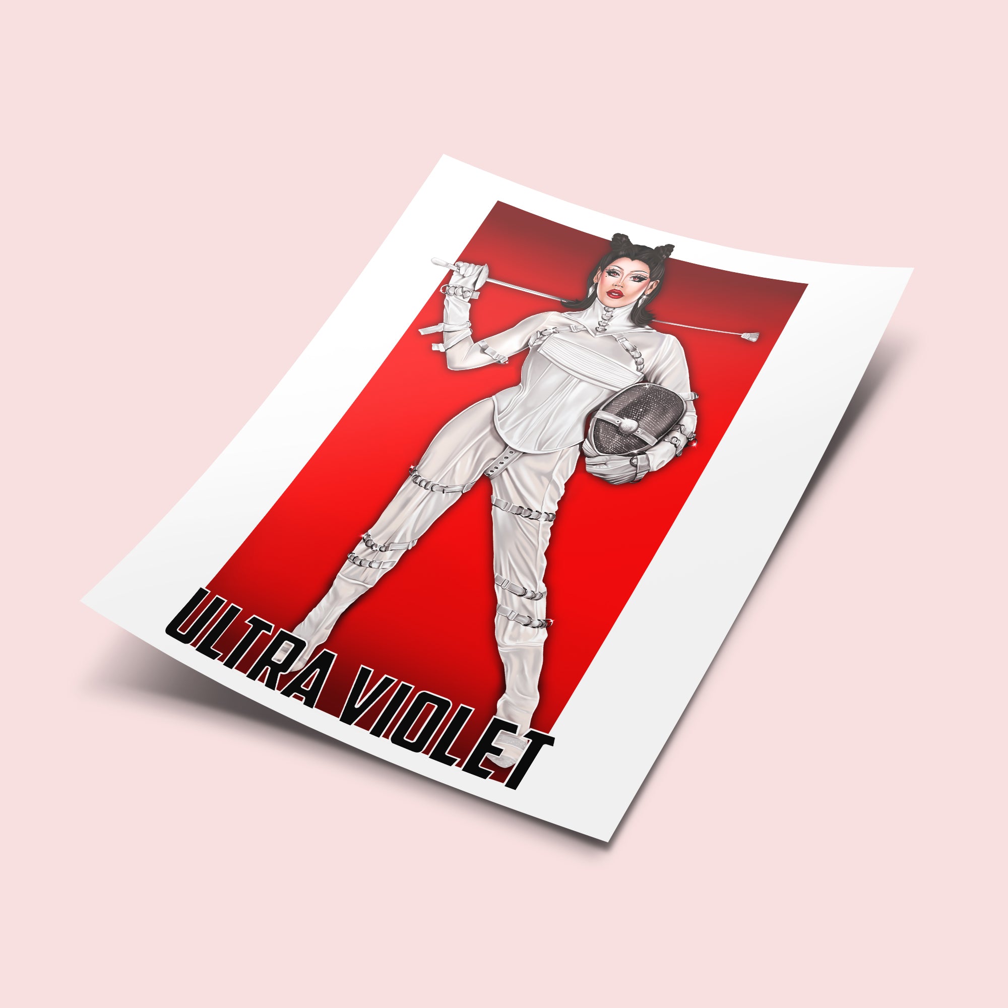 Ultra Violet - Sew Fierce Poster