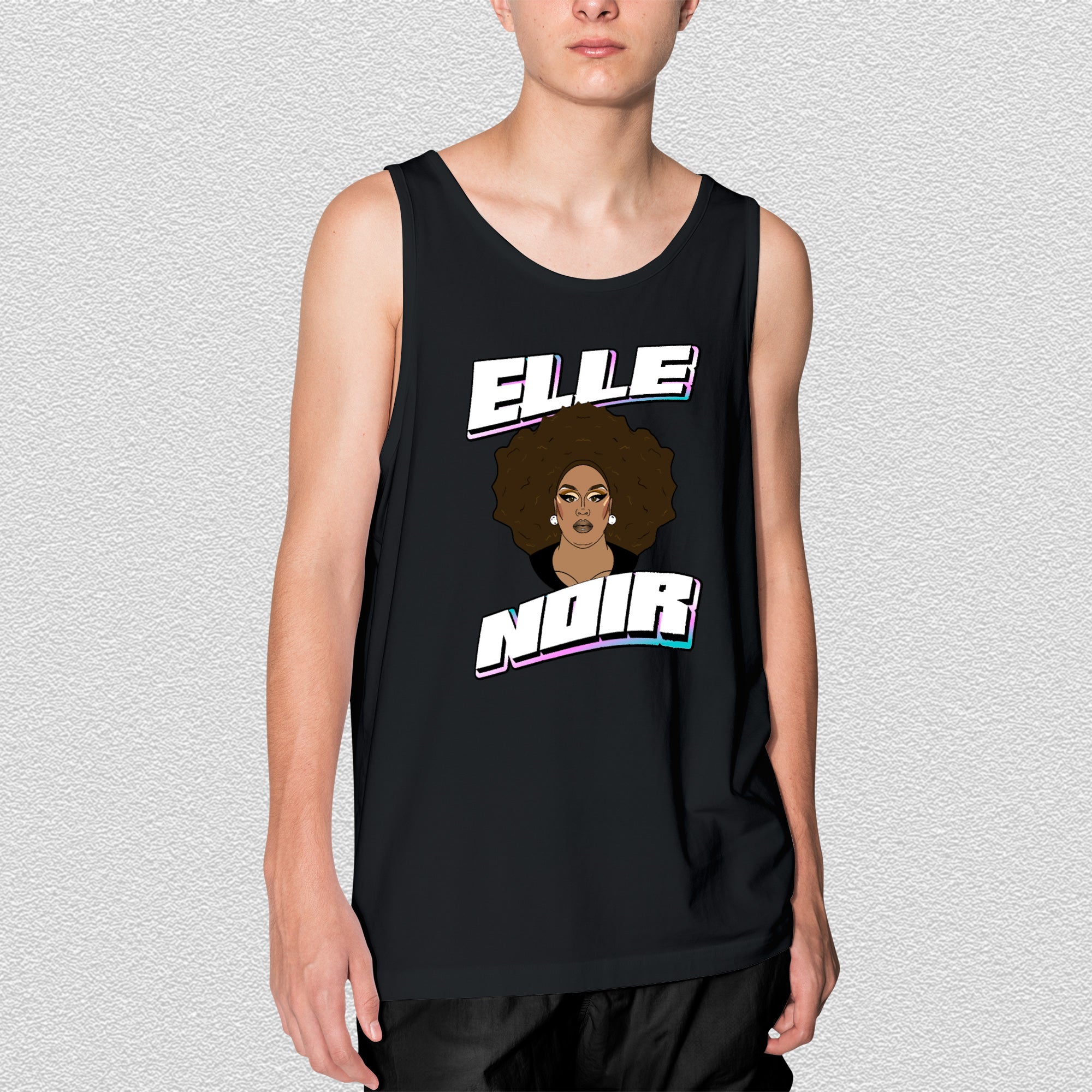 Elle Noir - Logo Tank