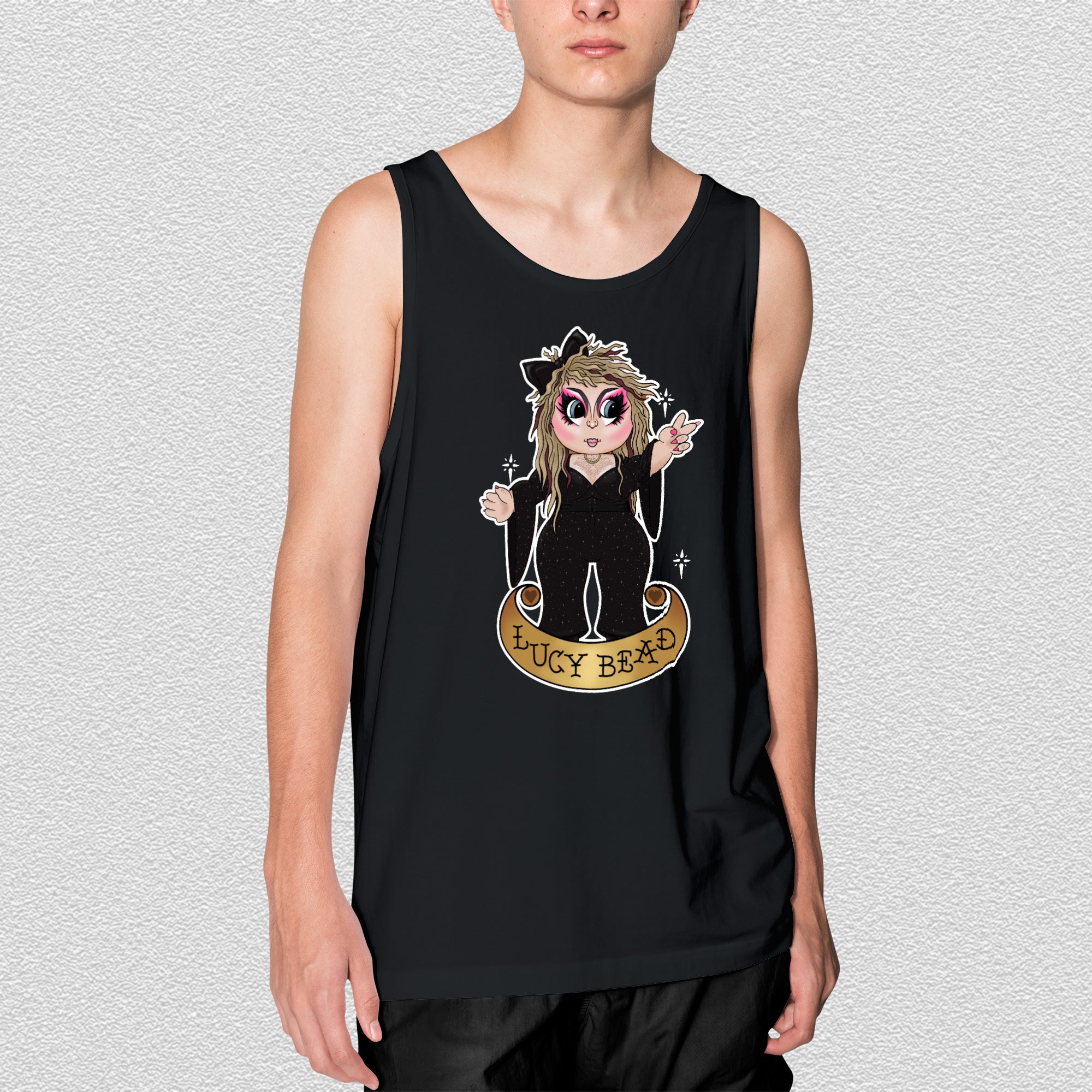 Lucy Bead - Cartoon Tank