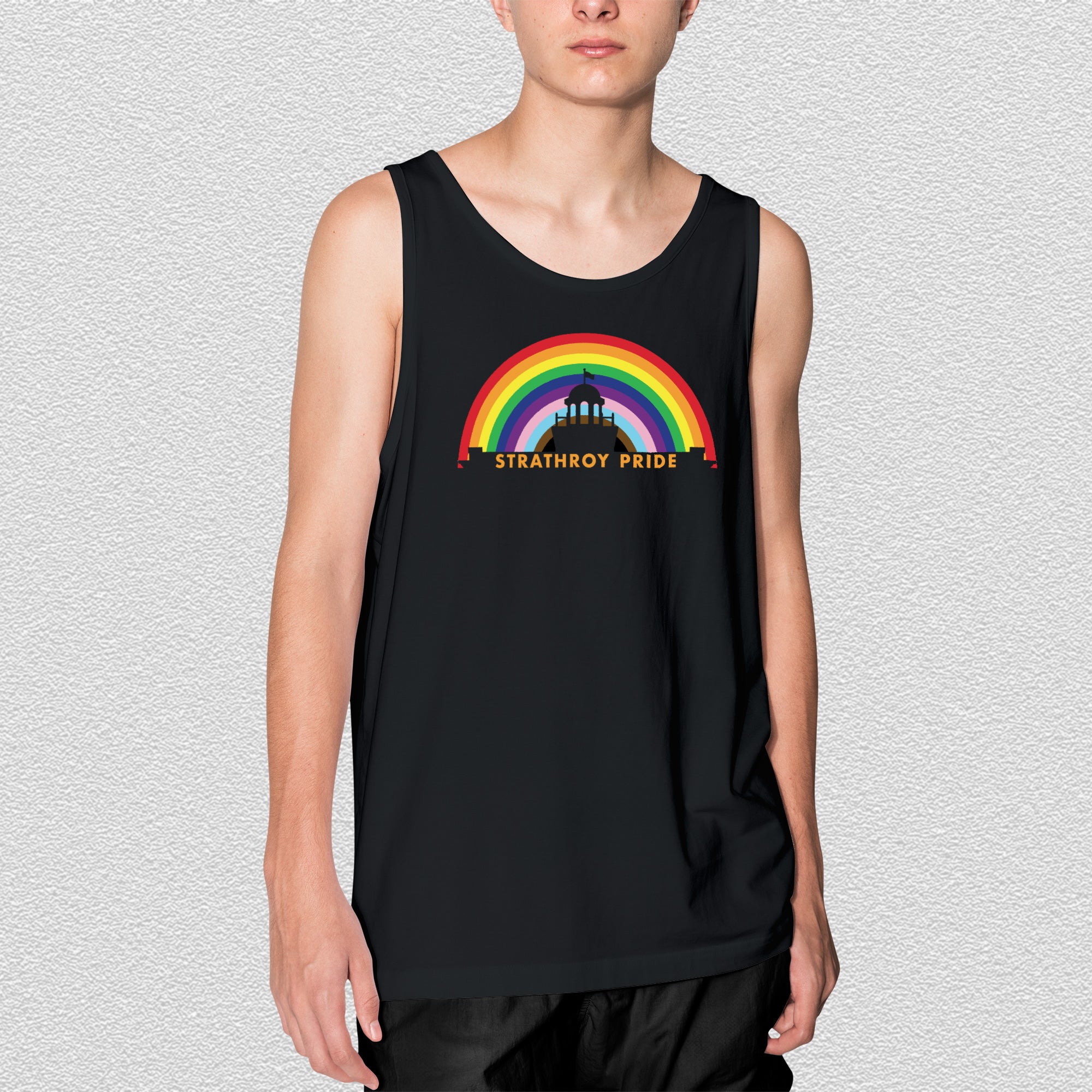 Strathroy Pride - Rainbow Over Town Hall Tank