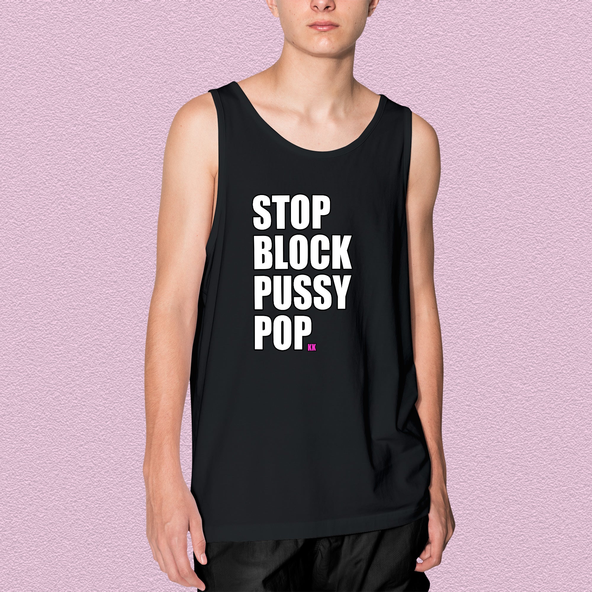 Kitten Kaboodle - Stop Block Pussy Pop Tank