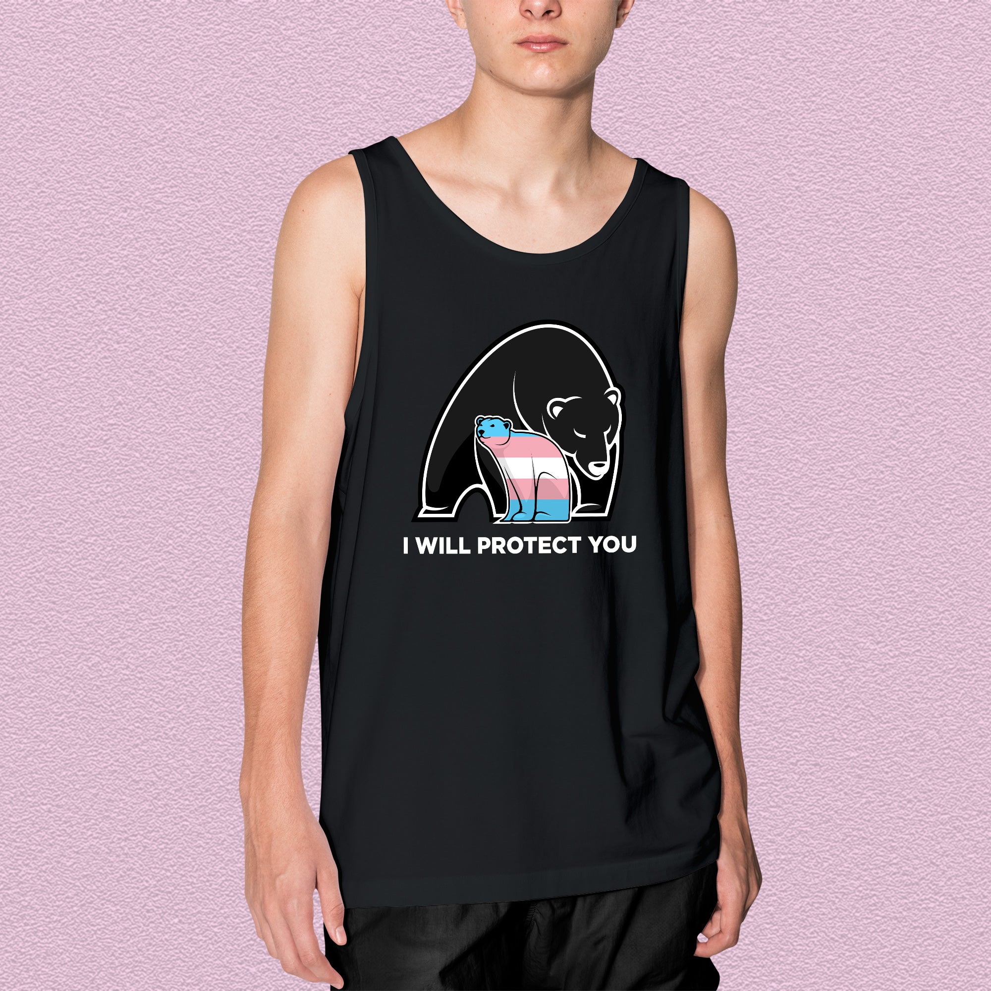 Pride - I Will Protect You - Trans Tank