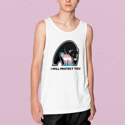 Pride - I Will Protect You - Trans Tank