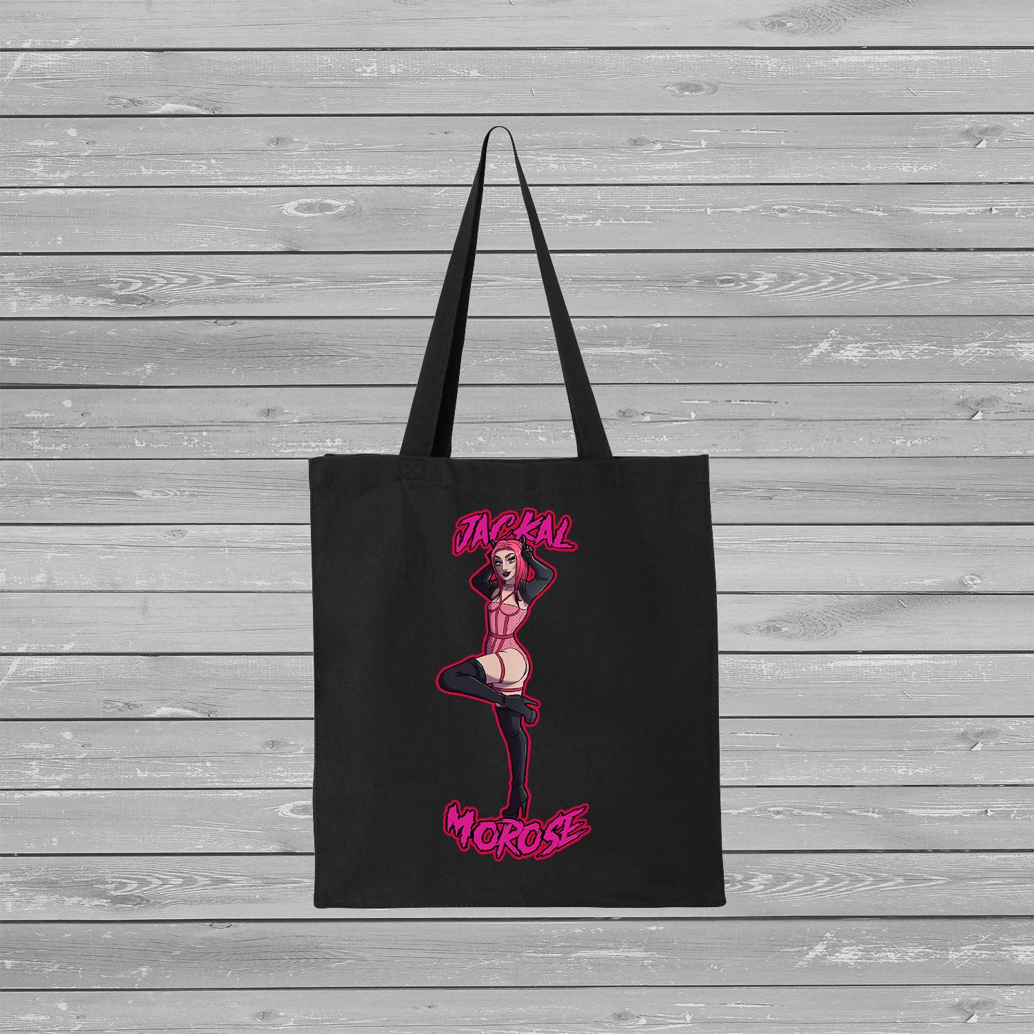 Jackal Morose - Swimsuit Devil Tote Bag