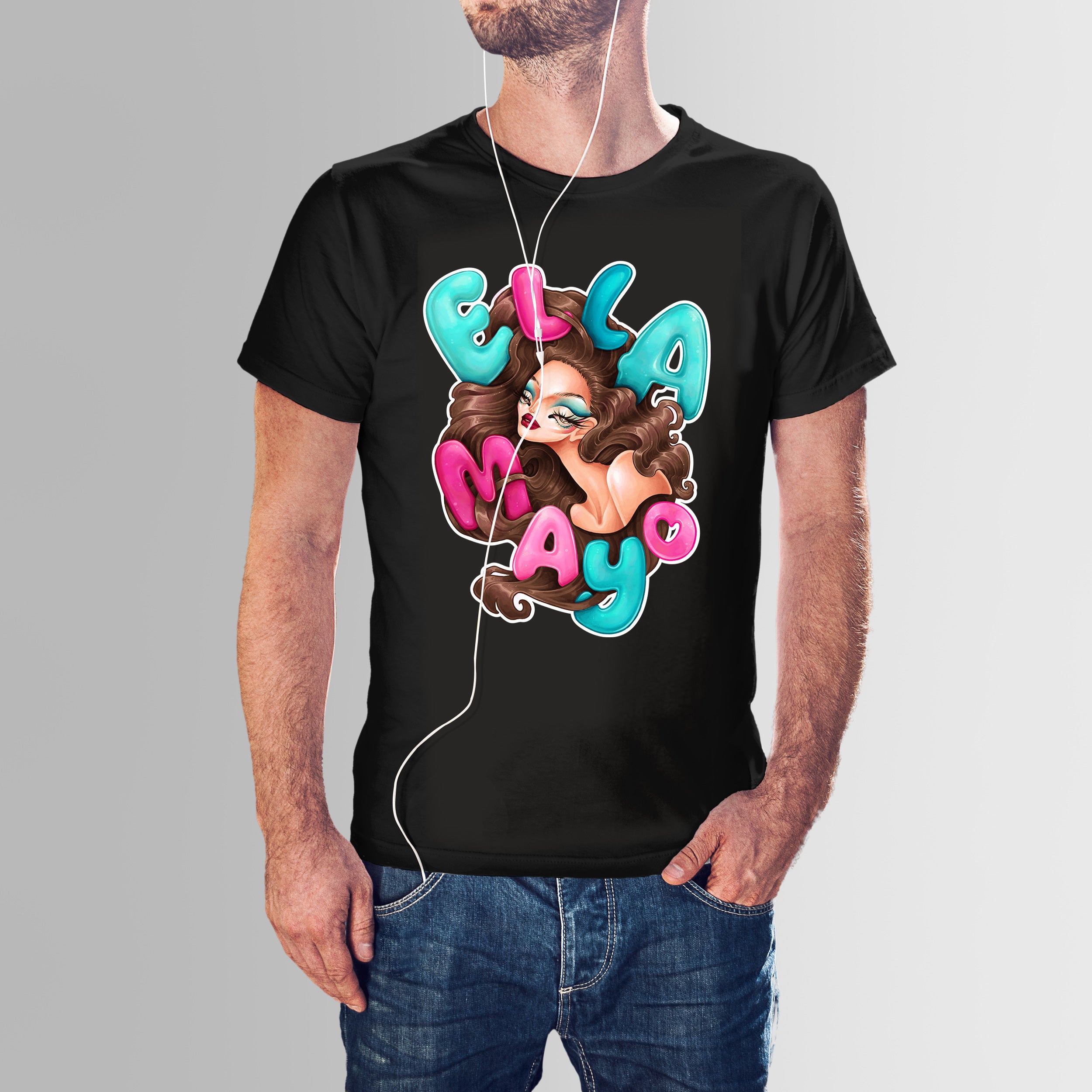 Ella Mayo - Brunette Goddess Shirt