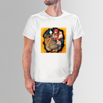 Human Girl - Painted Gold Shirt