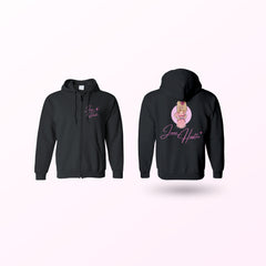 Jane Hustle - Logo Zip Up Hoodie