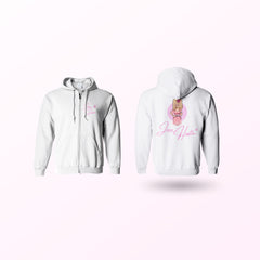 Jane Hustle - Logo Zip Up Hoodie