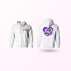 Liv Bright - Logo Zip Up Hoodie