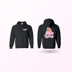 Steph Peaks - Logo Zip Up Hoodie