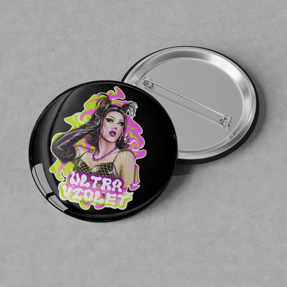 Ultra Violet - Logo Button
