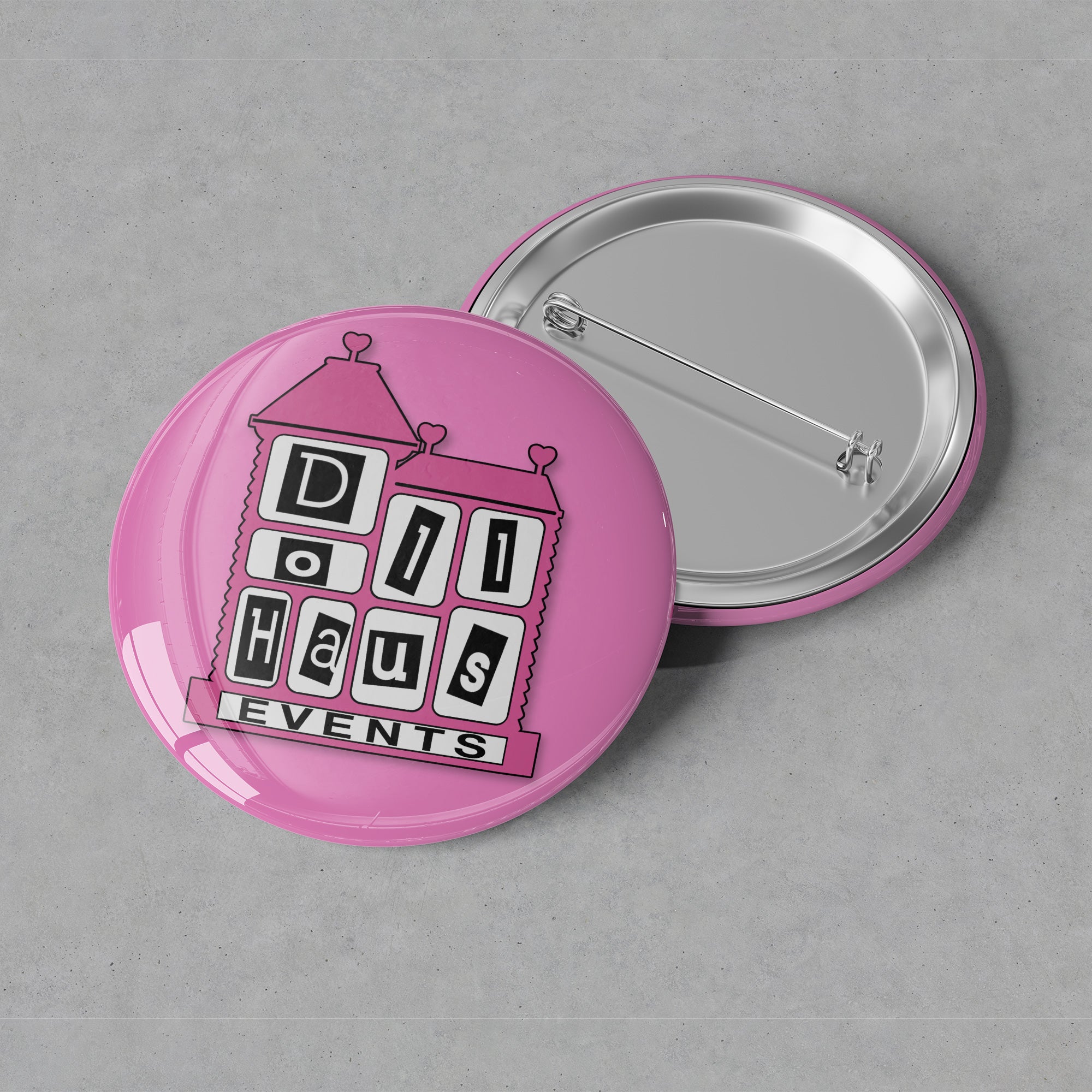 Doll Haus Events - Button