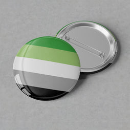 Pride - Aromantic Flag - Button