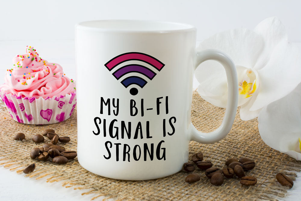 Pride - My Bi-Fi Signal is Strong Mug