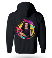 Lita Von Sleaze - Circle Zip Up Hoodie