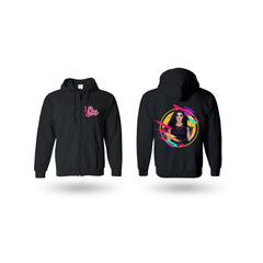 Lita Von Sleaze - Circle Zip Up Hoodie