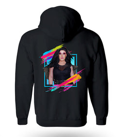 Lita Von Sleaze - Square Zip Up Hoodie