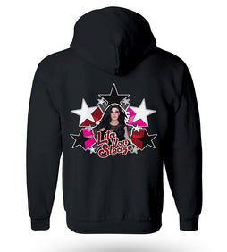 Lita Von Sleaze - Star Zip Up Hoodie