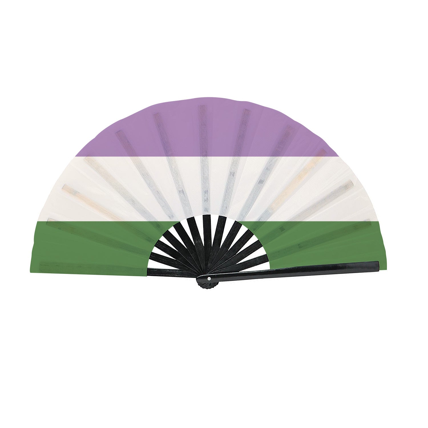 Pride - Genderqueer Flag - Clack Fan