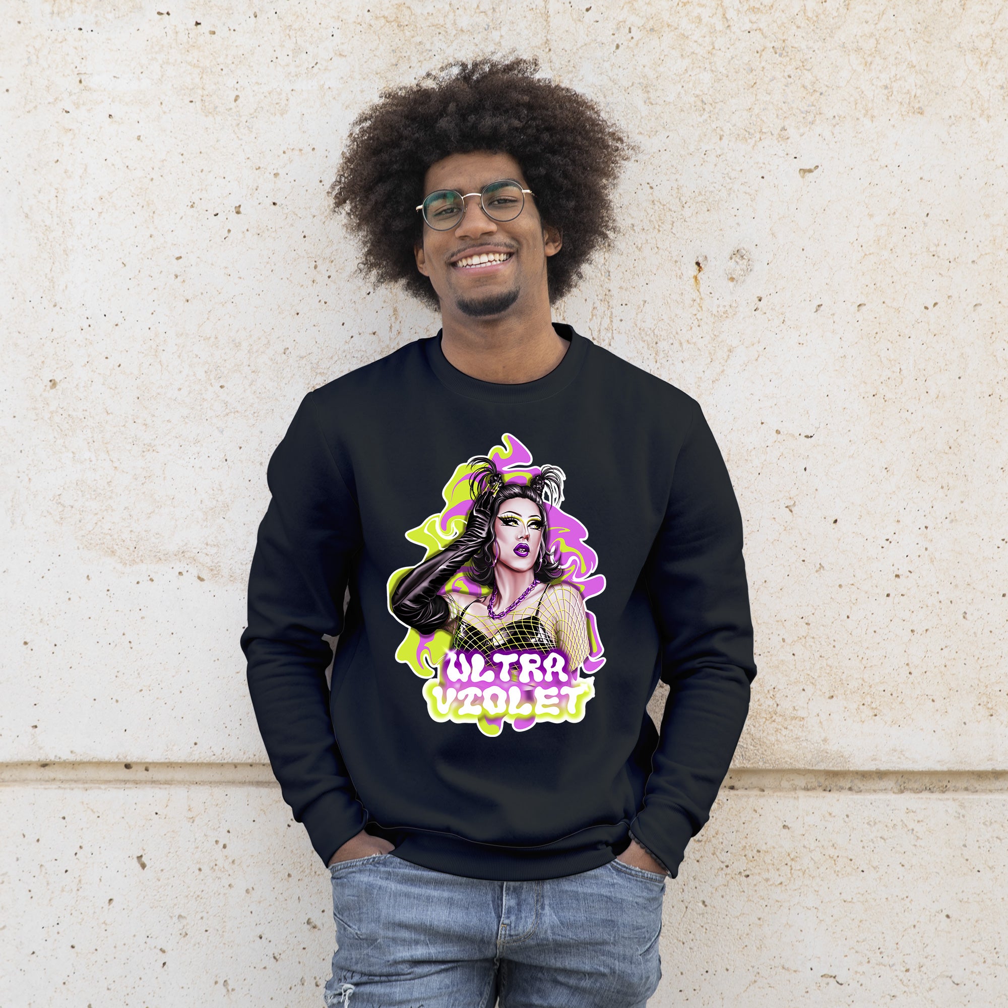 Ultra Violet - Logo Crewneck Sweater