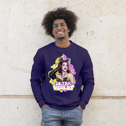 Ultra Violet - Logo Crewneck Sweater