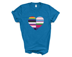 Pride - Heart Flag - Shirt