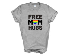 Pride - Free Mom Hugs Heart - Shirt