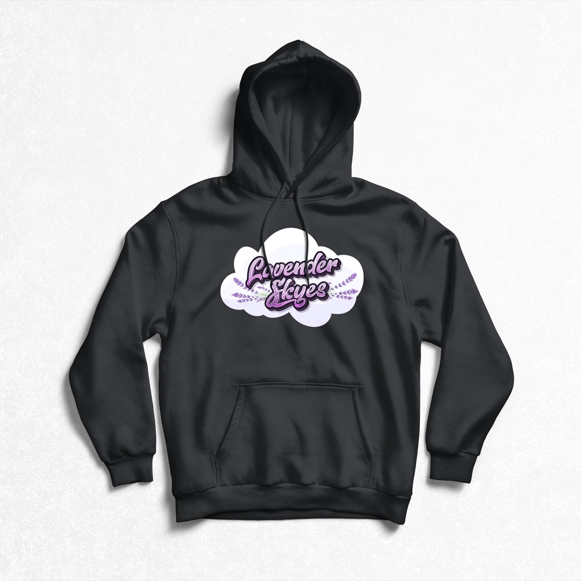 Lavender Skyes - Logo Pullover Hoodie