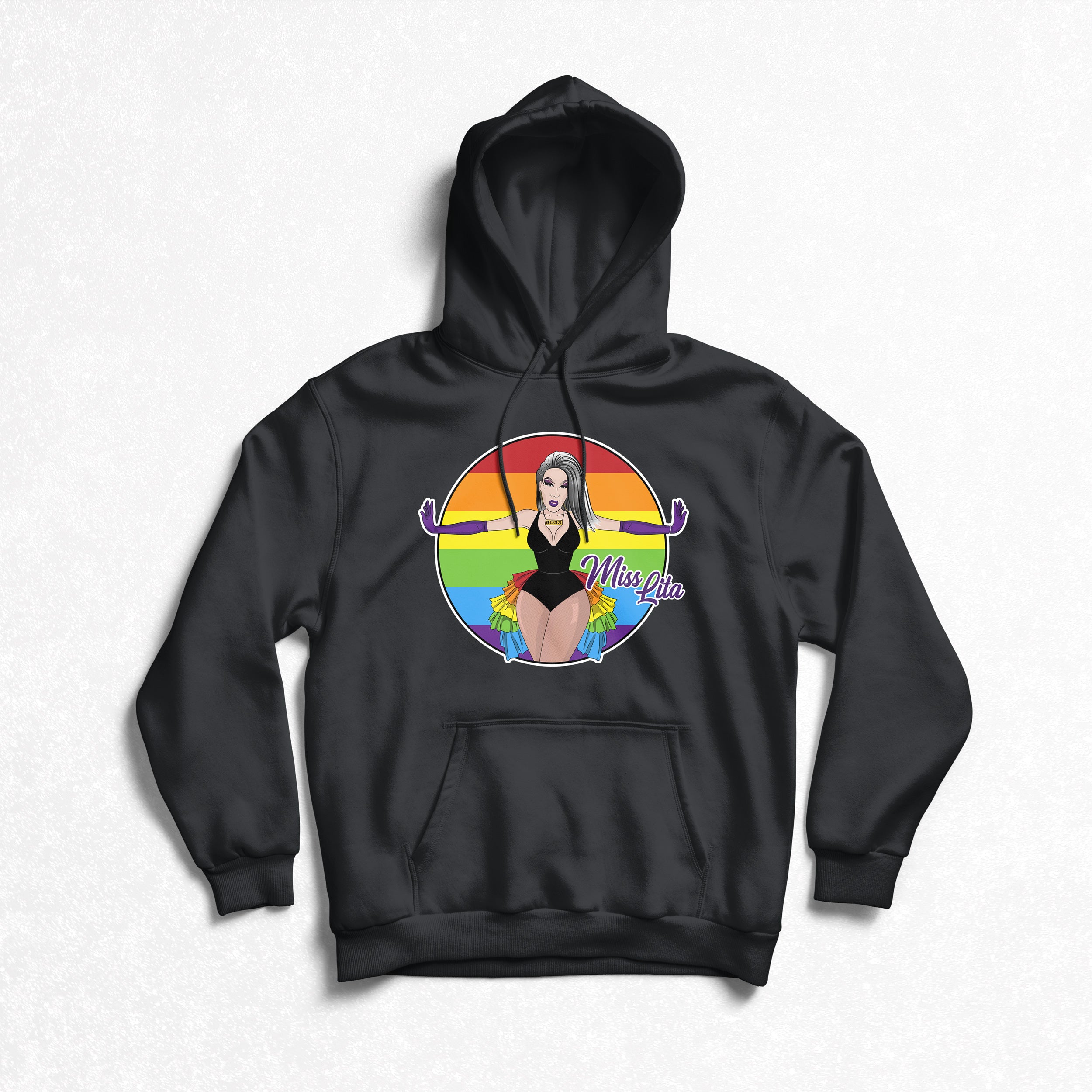 Miss Lita - Logo Pullover Hoodie