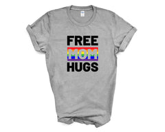Pride - Free Mom Hugs Cut Out - Shirt