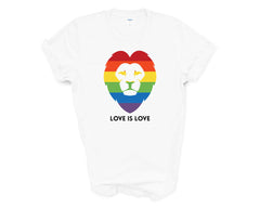 Pride - Love is Love Lion - Shirt
