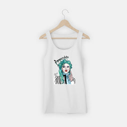 Immacolata Vintage - Teal Logo Tank Top