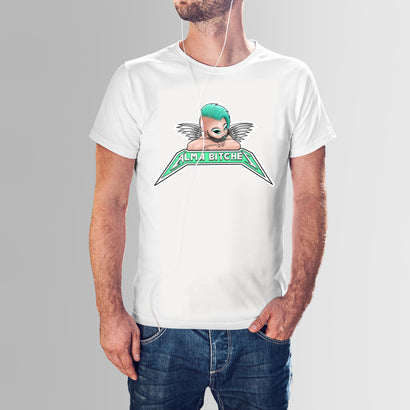 Alma Bitches - Teal Logo Shirt