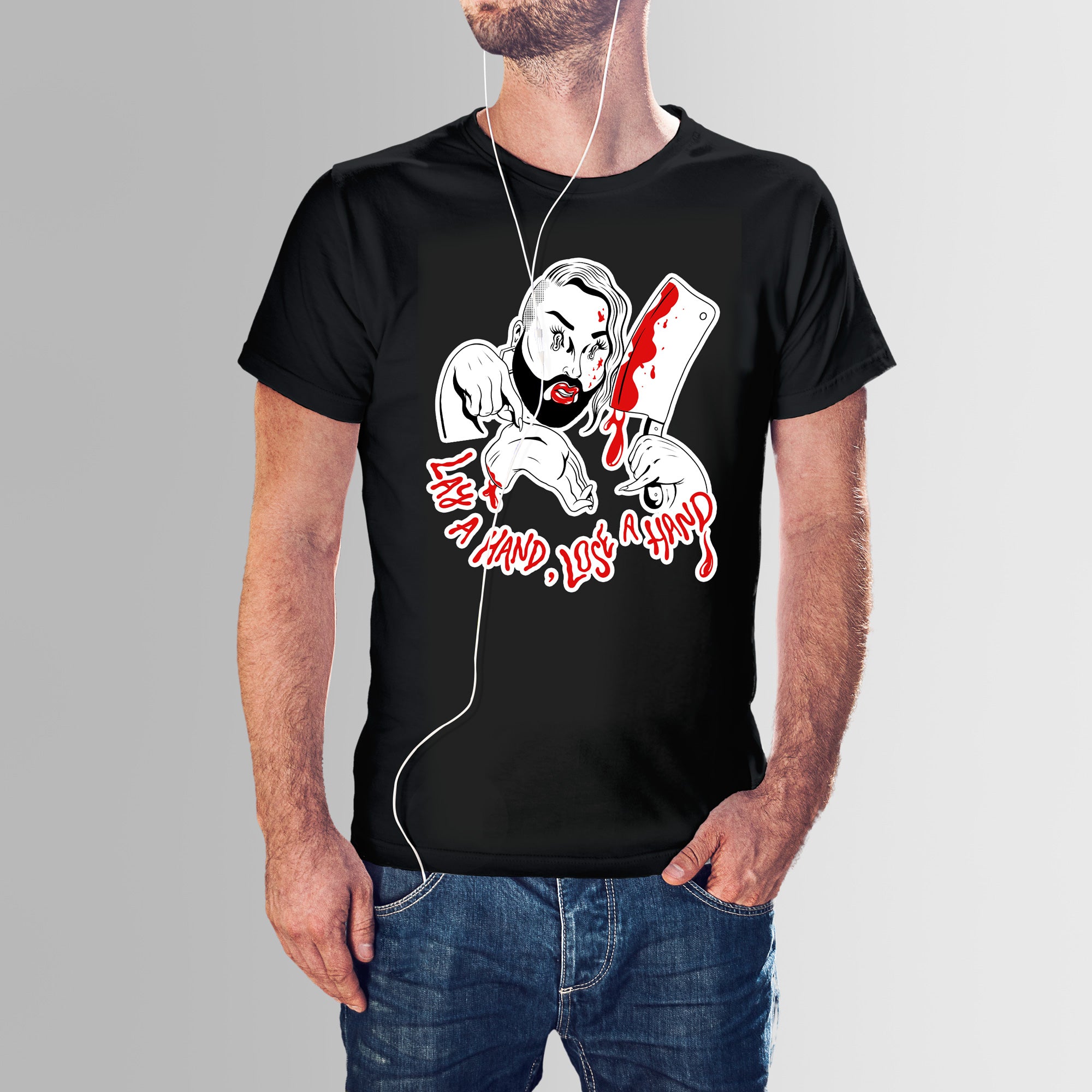 Alma Bitches - Lay a Hand, Lose a Hand Shirt