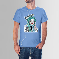 Immacolata Vintage - Teal Logo Shirt