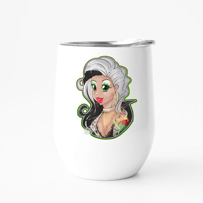 Crystal Rose - Wine Tumbler