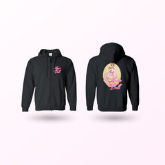 Anne Tique Doll - Logo Zip Up Hoodie