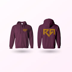 Ra - Name Zip Up Hoodie