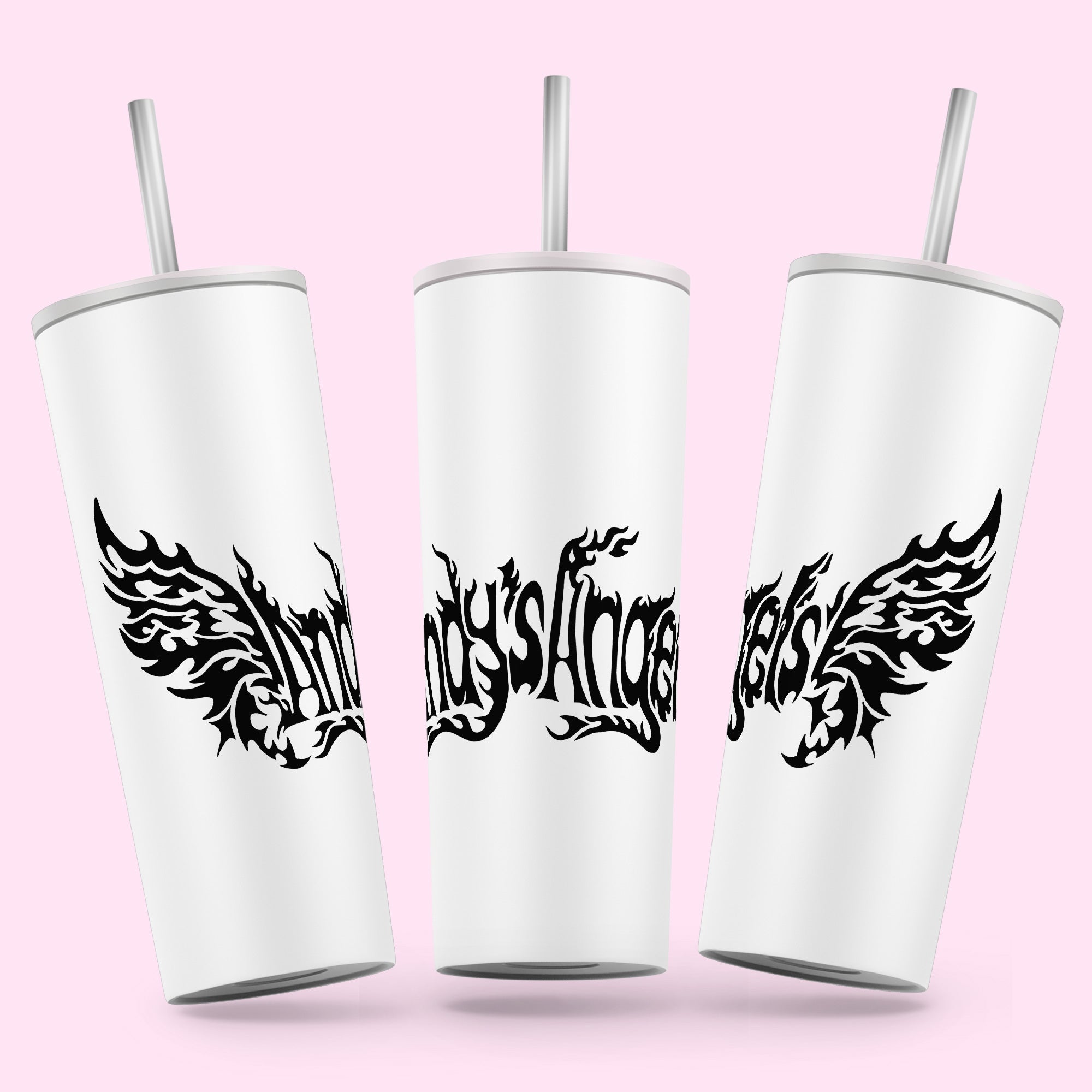 AndrogynAss - Andy's Angels Skinny Tumbler