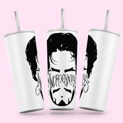 AndrogynAss - Mugged Skinny Tumbler