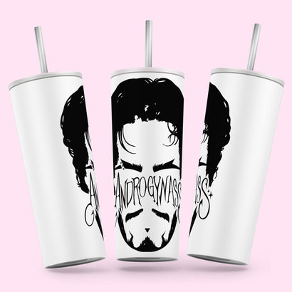 AndrogynAss - Mugged Skinny Tumbler