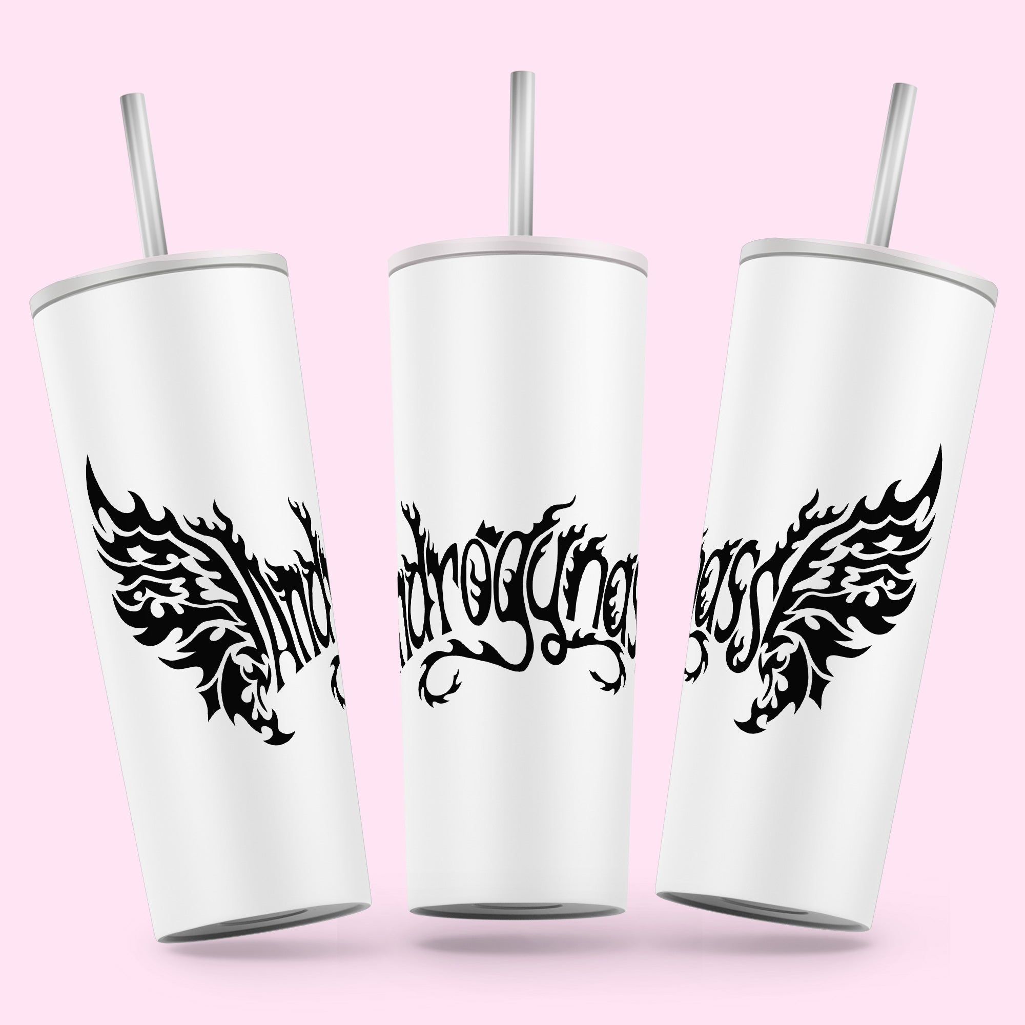 AndrogynAss - AndrogynAss Skinny Tumbler