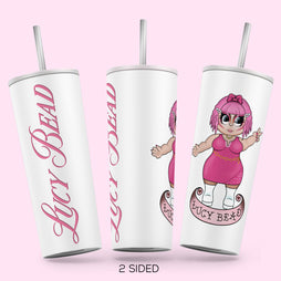 Lucy Bead - Name Skinny Tumbler